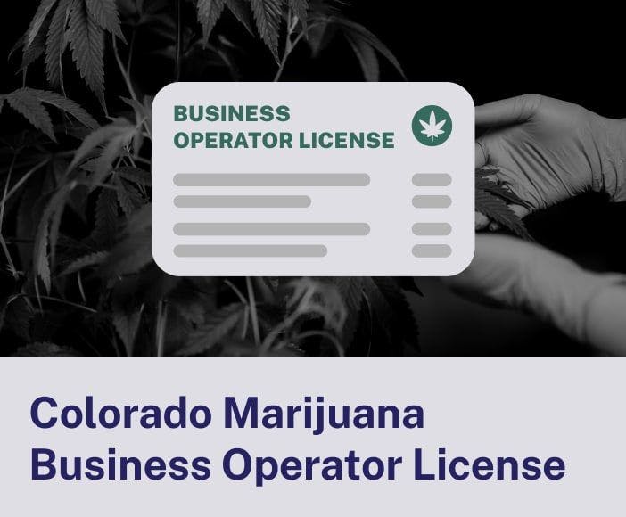 Colorado Marijuana Business Operator License
